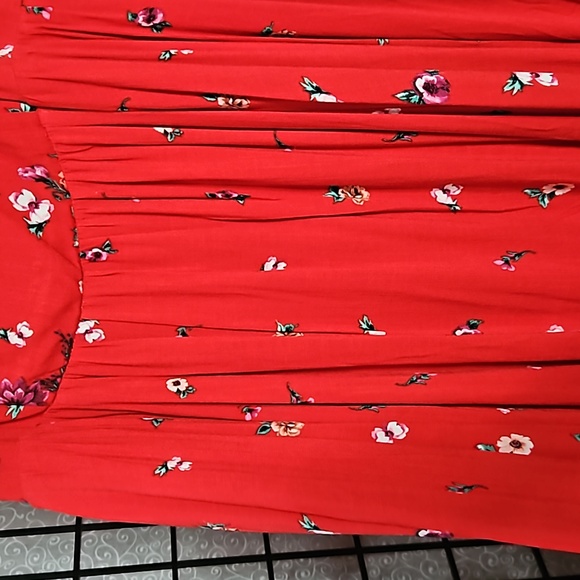 Torrid pink floral dress size 2 - Picture 4 of 15